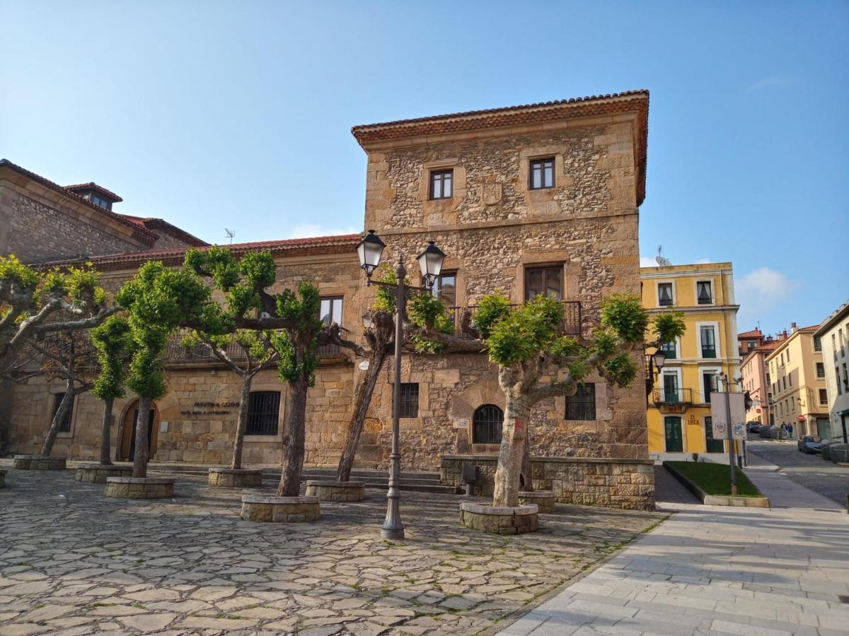 Les Casetes De San Lorenzo Gijón Eksteriør billede
